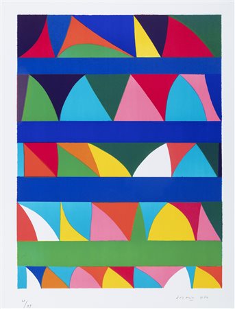 Piero Dorazio (Roma 1927-Perugia 2005)  - Composizione, 1974