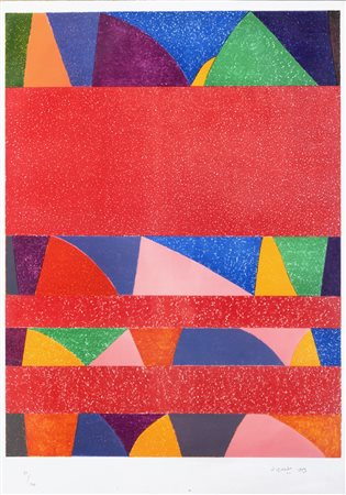 Piero Dorazio (Roma 1927-Perugia 2005)  - Composizione, 1973