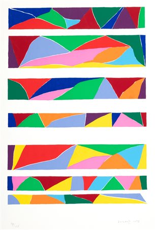 Piero Dorazio (Roma 1927-Perugia 2005)  - Composizione, 1973