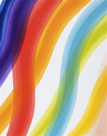 Piero Dorazio (Roma 1927-Perugia 2005)  - Europa unita - Francia 1 , 1994