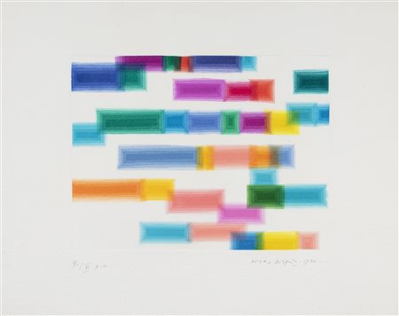 Piero Dorazio (Roma 1927-Perugia 2005)  - Composizione, 1980
