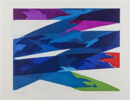 Piero Dorazio (Roma 1927-Perugia 2005)  - Senza titolo, 1970