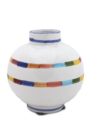 Piero Dorazio (Roma 1927-Perugia 2005)  - Piccolo vaso