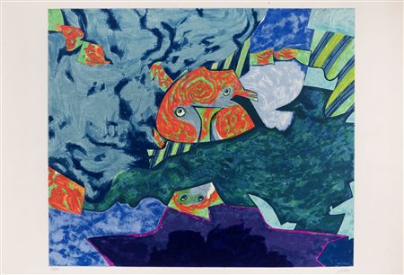 Gianni Dova (Roma 1925-Pisa 1991)  - Composizione