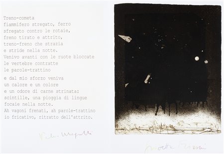 Giosetta Fioroni (Roma 1932)  - Treno - Cometa, 1991