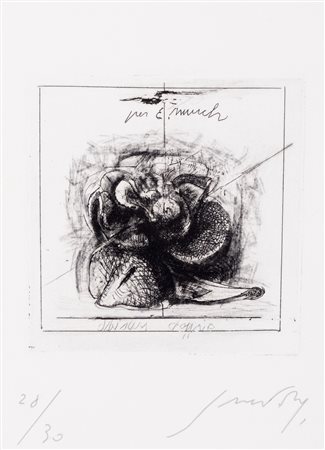 Piero Guccione (Scicli 1935-Modica 2018)  - 2 incisioni all'acquaforte