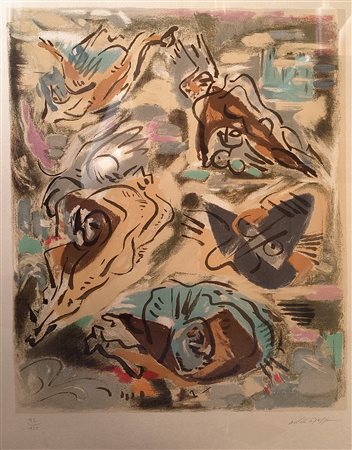 Andrè Masson (Balagny sur Oise 1896-Parigi 1987)  - Senza titolo