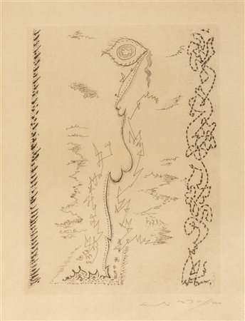 Andrè Masson (Balagny sur Oise 1896-Parigi 1987)  - Les Erophage, (87), 1960