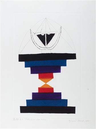 Gianni  Novak - Arlecchino alla luna, 1970