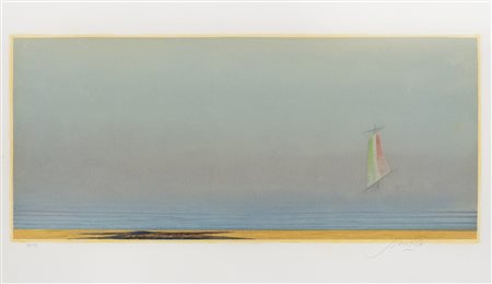 Piero Guccione (Scicli 1935-Modica 2018)  - Libera