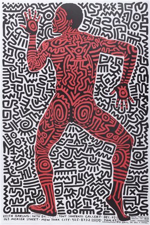 Keith Haring (Reading 1958-New York 1990)  - Into 84 - Tony Shafrazi Gallery