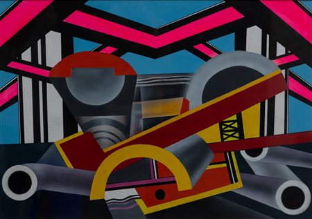 GIANGIACOMO SPADARI Elementi meccanici, 1970