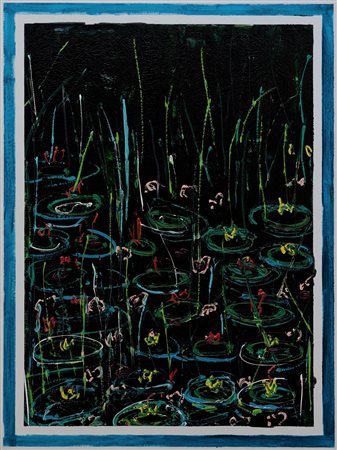 MARIO SCHIFANO Senza titolo, 1988