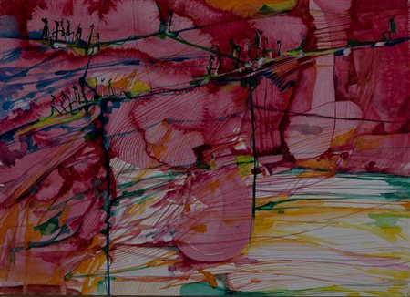 MARCO CINGOLANI Studio per abitare il rosso, 2000