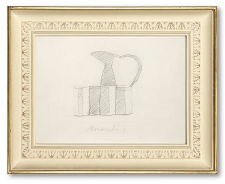 Giorgio Morandi "Natura morta" 1960
matita su carta
cm 23,8x32,8
Firmato in bass