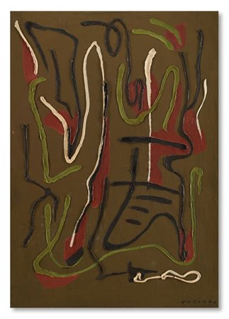 Giulio Turcato "Composizione" 1957
olio su tela
cm 100x70
Firmato in basso a des