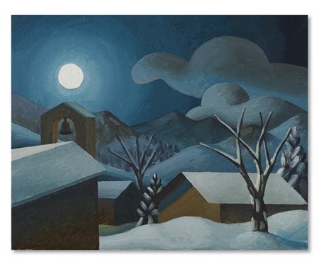 Salvo "La valle" 2006
olio su tela
cm 40x50
Firmato e titolato al retro

Proveni