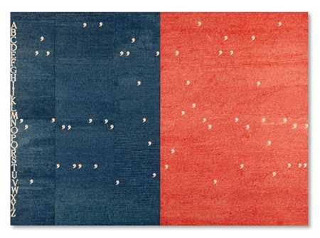 Alighiero Boetti "La metà e il doppio" 1979
penna biro su carta
cm 100x140 (due