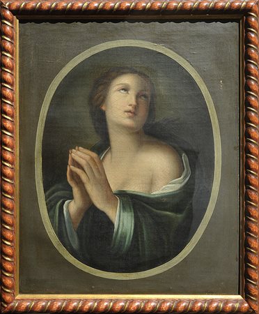GUIDO RENI (1575–1642). DA La Speranza Olio su tela 107x218 mm. Derivazione...