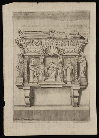 GIOVANNI ANTONIO BACCANELLI (XVIII SECOLO?) Cenotafio in San Fermo Maggiore,...