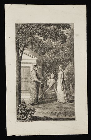 DANIEL NIKOLAUS CHODOWIECKI (1726-1801) Allegoria 1800 Calcografia su carta...