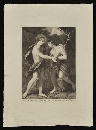 LUIGI ALOIA. INIZIO DEL XIX SECOLO DOMINE, EGO A TE DEBEO BAPTIZARI, ET TV...