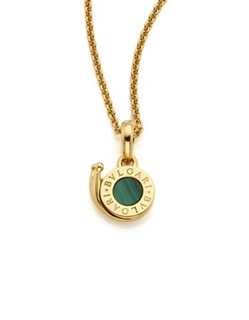 BULGARI
Catenina in oro giallo con lumachina pendente Bulgari Bulgari con malac