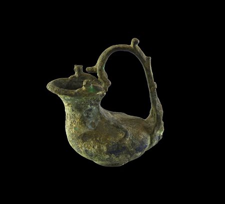 ASKOS IN BRONZO DATAZIONE: I-II sec. d. C. MATERIA E TECNICA: bronzo fuso e...
