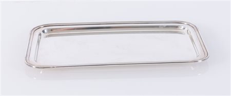 Vicenza, dal 1968. Svuotatasche in argento 800. Sul bordo inferiore reca...