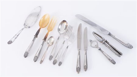 FABBRICA ARGENTERIA CLEMENTI , Bologna, metà del XX secolo. Servizio di...