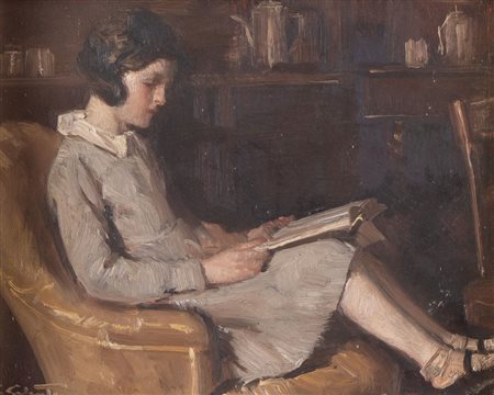 FRANCESCO GALANTE (Margherita di Savoia 1884 - Napoli 1972) "Ragazza che...