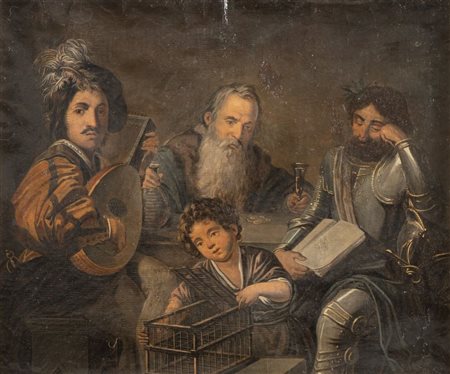 Maestro della fine del XIX secolo - inizi XX secolo. "Concertino...