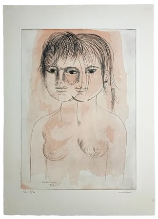Bruno Cassinari - Nudo di donna, 1964