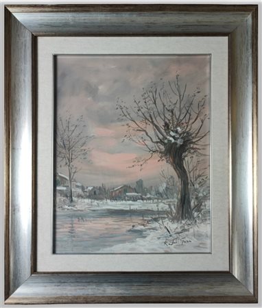 Renzo Del Greco - Nevicata