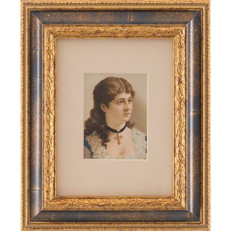 COPPIA DI STAMPE COLORATE