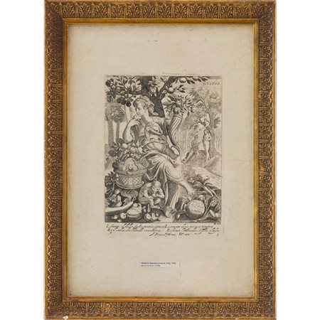 FRANCO GIACOMO, Incisione su carta