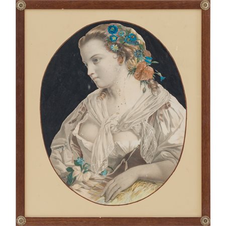 COPPIA DI STAMPE COLORATE