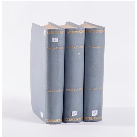 TRE VOLUMI “Natura ed Arte, l’Arte e la Moda”