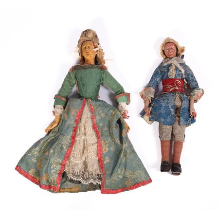 DAMA E CAVALIERE XVIII SECOLO