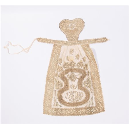 ANTICO GREMBIULE EPOCA XVIII SECOLO