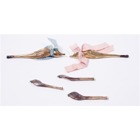 5 “AUREAM PIRITERAM”(PIRITIERE) IN ARGENTO DORATO XVIII SEC.