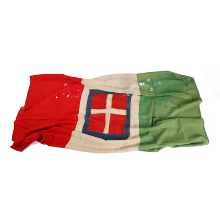 TRE BANDIERE ITALIANE DEL XIX E XX SECOLO