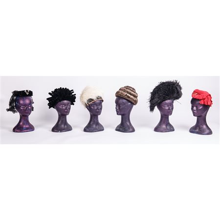 UNA RACCOLTA DI SEI CAPPELLI CESARE CANESSA ROMA