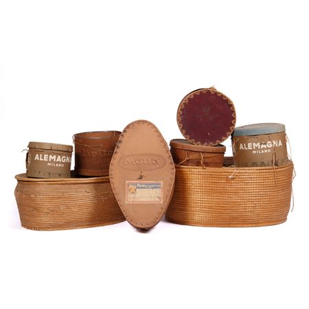 CESTE PER PANE E SCATOLE PANETTONE DEL XX SECOLO