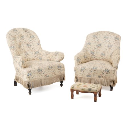 DUE POLTRONE E POGGIAPIEDI