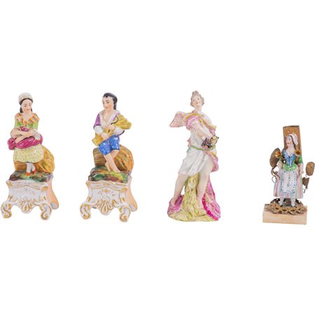 QUATTRO PICCOLE SCULTURE