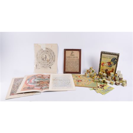 PUZZLE E SEI CARTELLI VARI