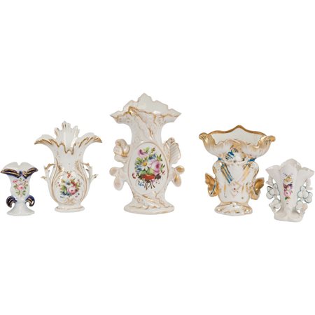 CINQUE VASETTI Luigi Filippo