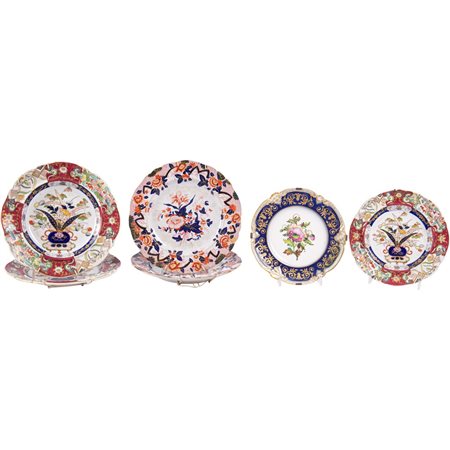 SEI PIATTI IN PORCELLLANA