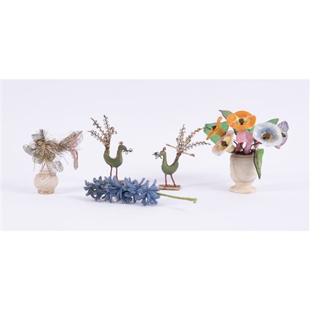 CINQUE composizioni floreali